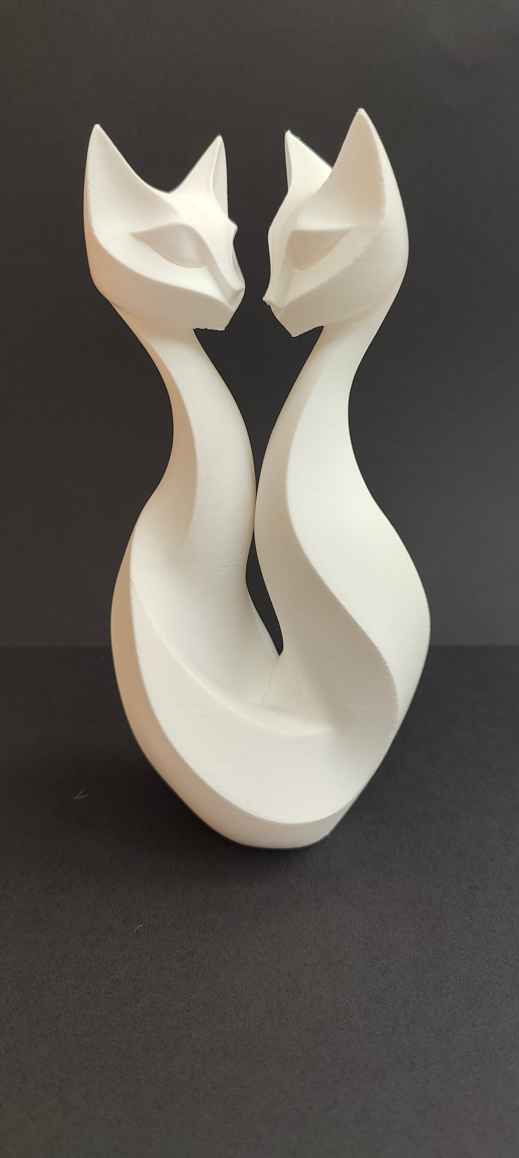 Modern 3d print Cat Sculpture