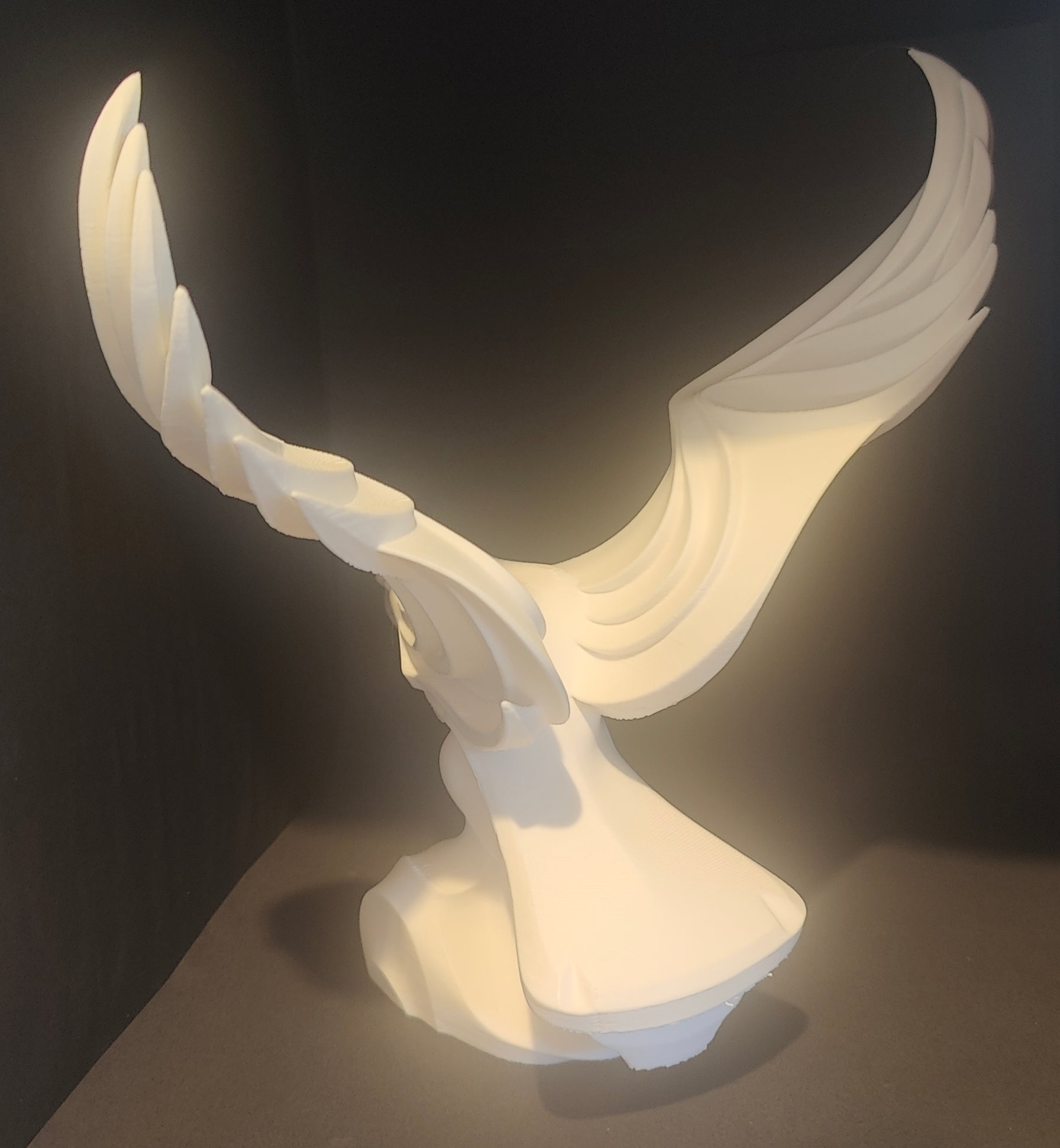 3D Printed Eagle Sculpture
