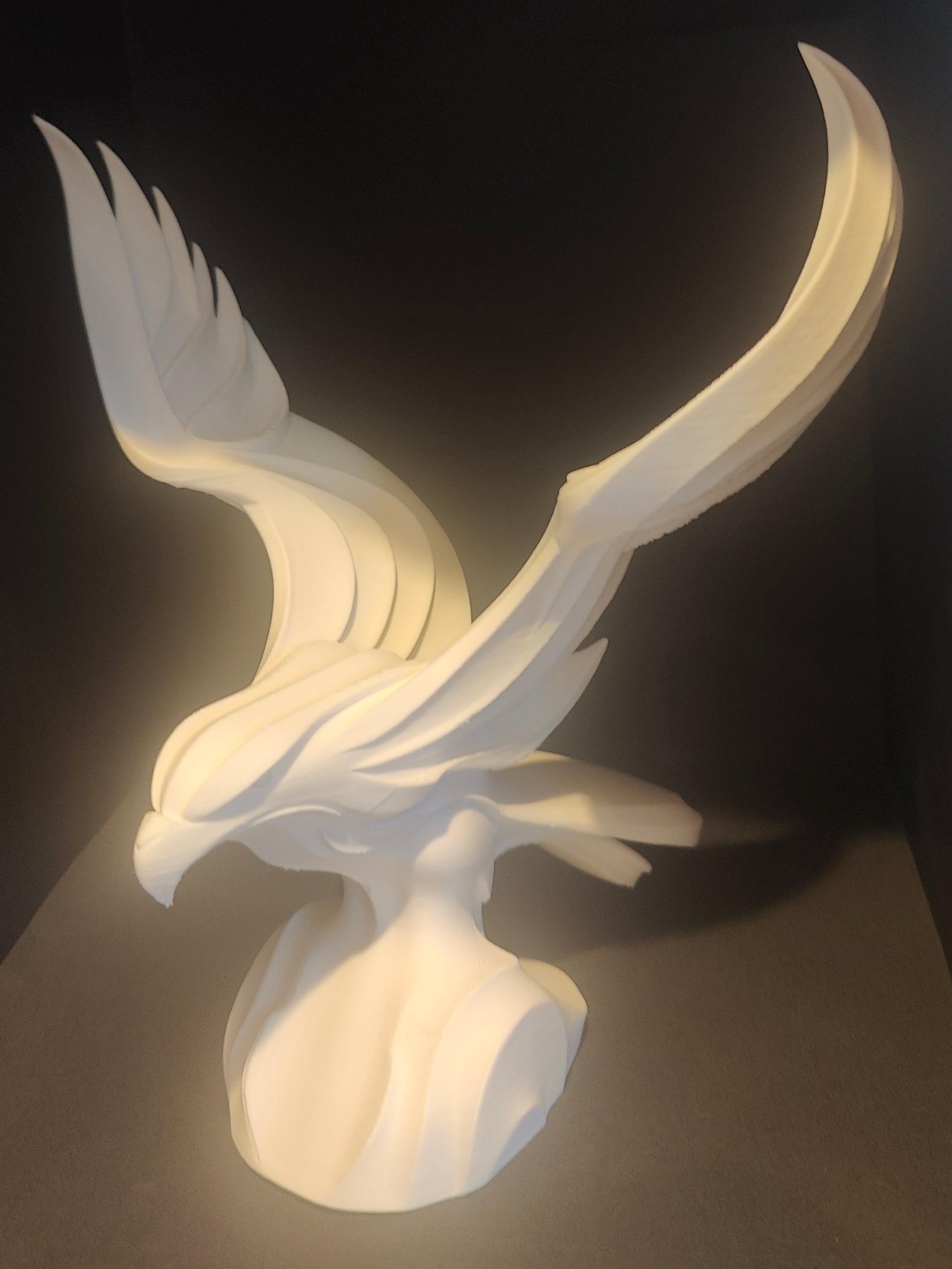 3D Printed Eagle Sculpture