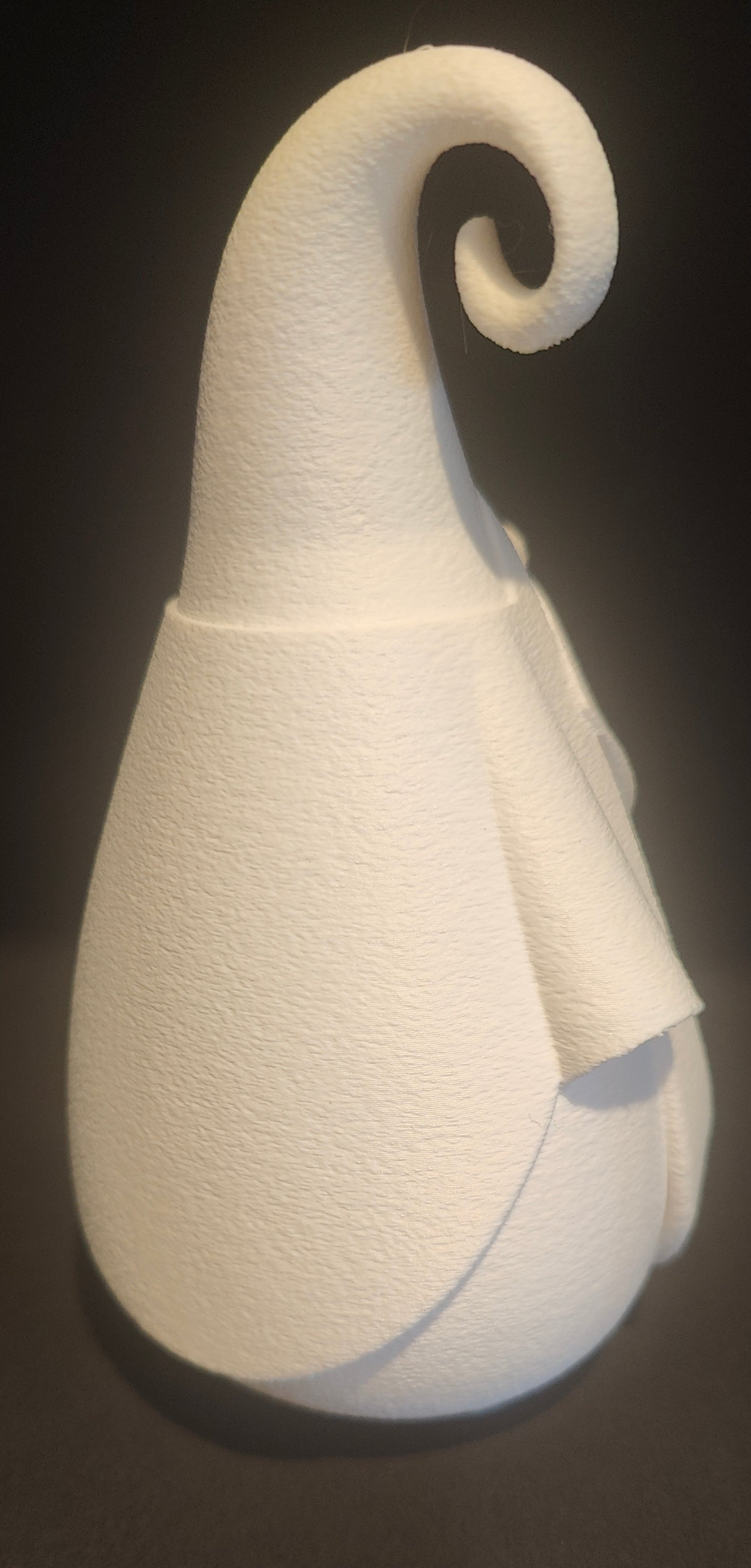 3D Printed Christmas Gnome - Minimalist Scandinavian Style