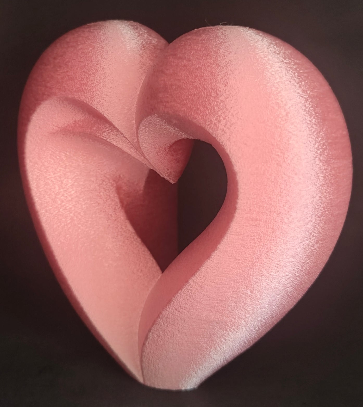 Abstract Heart Sculpture
Soft Pink Finish
